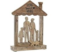 Figurine Décorative - Dkd Home Decor - Standard - Bois De Manche - 30x8x39 Cm - Marron
