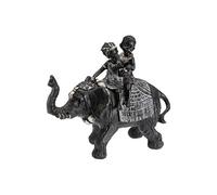 Figurine Décorative Eléphant et enfants africains Résine (12 x 24 x 27,2 cm)