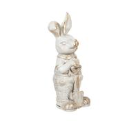Figurine Décorative MgO Lapin de Pâques Intérieur Extérieur Accessoires de Jardi