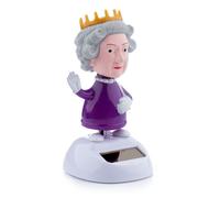 Figurine décorative - PUCKATOR - Flip Flap Reine d'Angleterre - 10 cm - Solaire - Mixte