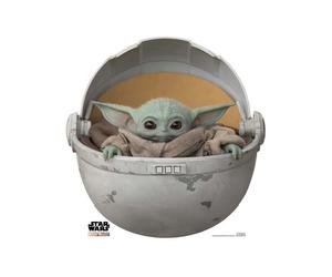 Figurine - Disney - Bébé Yoda - Taille réelle - 75 cm - Décoration intérieure