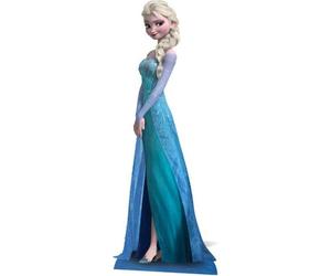 Figurine - Disney - Elsa - Géante - Décorative - En carton
