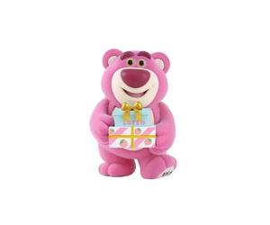 Figurine Disney Lotso Christmas Flocked Window Box