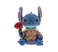 Disney Figurine Stitch 'Clueless Casanova' sous Licence Officielle de Traditions, 15,5 cm, Bleu