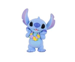 Figurine - Disney - Stitch Floqué 10cm - ENESCO - Blanc - Collection Grand Jester
