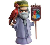 Figurine Dumbledore Plastoy avec Fumseck et Bannière Hogwarts 15 cm