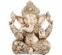 Figurine éléphant Statue Bouddha Sculpture Inde Ganesh Ganpati pour table/bureau - chance, richesse, art dans la maison