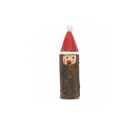 Figurine elfe noel en bois 2.5 x 9.5cm