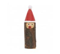Figurine en Bois d'Elfe de Noël - Décoration Artisanale 2.5 x 9.5 cm