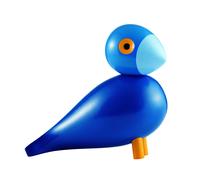Figurine en bois oiseau chanteur Kay WxHxD 16x15.5x8cm