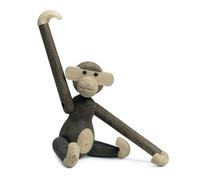 Figurine en bois singe petit chêne H 20cm