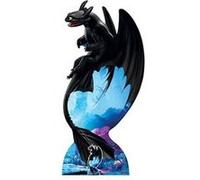 Figurine en carton krokmou dragon 3 hauteur 194 cm