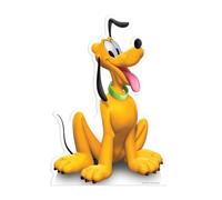 Figurine en carton taille réelle - DISNEY - Pluto - Couleur principale Orange