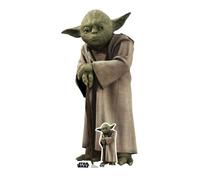 Figurine en carton - Yoda - 76 cm - Déco originale - Star Wars