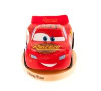 Dekora - Cake topper Flash McQueen - Figurine PVC 8 cm Rouge/Jaune - Taille unique