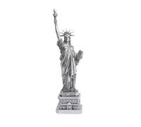 Figurine en résine, Artisanat de Sculpture, Cadeau Souvenir créatif de New York, Statue du Jour de l'indépendance, pour bibliothèque, décoration d'entrée de Bureau (Or)