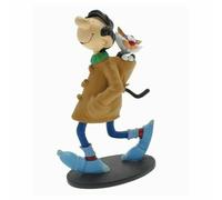 Plastoy Gaston Lagaffe Figurine Gaston Duffle Coat - Résine - 18 cm