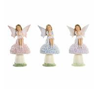 Figurine Fée DKD Home Decor (3 Pièces)