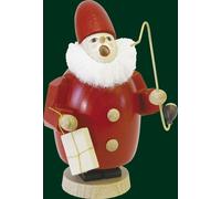 Figurine Fumée Noël Erzgebirge Fumeur Père Noël 26019 NEU