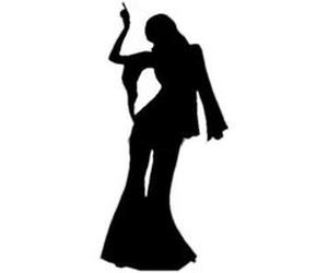 Figurine Géante Disco Dancer Femme or G