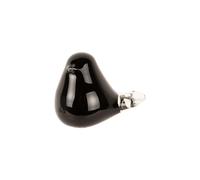 Figurine gros oiseau en verre Present Time Medium Noir 6x8 cm