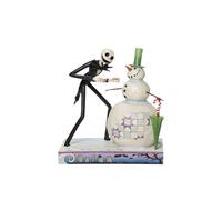 Enesco Figurine Disney L'Étrange Noël de Monsieur Jack – Jack et le bonhomme de neige