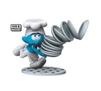 Figurine Le Schtroumpfs Cuisinier Plastoy Bleu TU