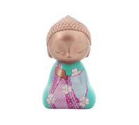 Figurine - Little Buddha - Open your heart to the world - 9cm - Polyrésine - Ethnique
