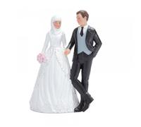 FIGURINE MARIAGE COUPLE MARIES MUSULMANS