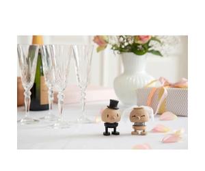 Figurine Mariée S Chêne Brut