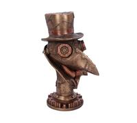 Figurine - Nemesis - Buste Médecin de Peste Steampunk - Marron - 28x21cm - Décoratif