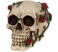 Figurine Nemesis Now Crâne Rose from Beyond Ivoire 15cm Résine Rose