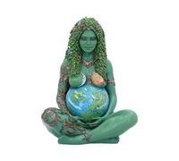 Nemesis Now - Terre Mère - Terre Gaia - Figurine d'art Peinte 17.5 cm, Vert