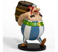 Figurine Obelix Et Son Tonneau Plastoy Bleu TU