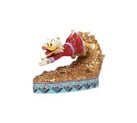 Enesco Disney Traditions 4046055 Scrooge McDuck Figurine Trésor Plongée 12,5 cm Taille Unique Multicolore