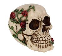 Figurine Nemesis Now Crâne Rose from Beyond Ivoire 15cm Résine Rose