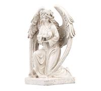 : Figurine solaire à LED - Ange agenouillé, 24,5 cm