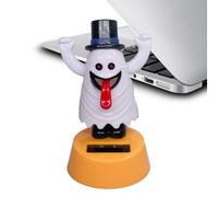 Figurines dansantes solaires | Décorations de figurines de danse suspendues,Animation Halloween Carton Tableau de bord Accessoires pour Salon Road Trip Chambre Véhicule Auto Camion