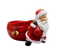 Figurines de Père Noël - Fournitures amusantes de fête en forme de résine de 5,91 pouces avec cloche | Statuette de décoration de Noël, centres de table de vacances fiables pour fête