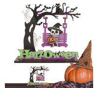 Figurines D'Halloween Pour Le Bureau Centres de table en forme d'arbre avec