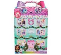 Gabby et la Maison Magique - Gabby Dollhouse - Calendrier de l’avent 2024 Noël Avec 24 Surprises, Figurines et Accessoires - Dessin Animé Jouet Gabby Et La Maison Magique - Jouet Enfant 3 Ans Et +