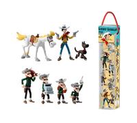 Figurines Lucky Luke - Pack de 7 - Plastoy - Vert - Enfant - Multicolore - 3 ans et plus