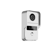 FIJHNGSF Caméra de Sonnette vidéo sans Fil WiFi 1080P | Interphone avec module RJ45 vers POE(KW02-Chime-Remote,EU plug)