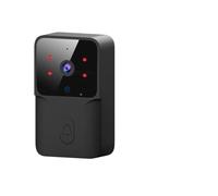 FIJHNGSF Sonnette sans Fil WiFi Intelligente | Vision nocturne IR, interphone vocal visuel et en temps réel, surveillance domestique, facile à installer