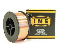 Fil à souder acier Mig-Mag - INE - Ø0,8 mm - 700 g - Cuivré - Fabriqué en Italie