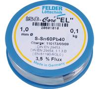 Fil à souder ISO-Core® EL 1mm 250g S-Sn60Pb40 FELDER