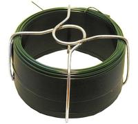 Fil acier plastifié - botillon - L : 30 m - D1.4 mm - vert