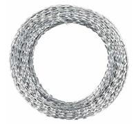 Fil Barbelé Clôture Barrière Frontière Jardin Terrasse Acier Galvanisé vidaXL
