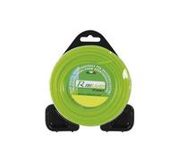 Ribiland Ribimex Fil carré pour débroussailleuse en nylon haute densité, 70 m, blister de 450 g, Ø 2,4 mm, résistant pour usage intensif, PRDFB070X24CR