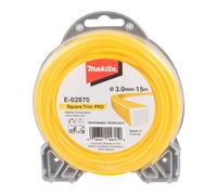 Fil carré Square Trim Pro MAKITA E-02870 3mm x 15m